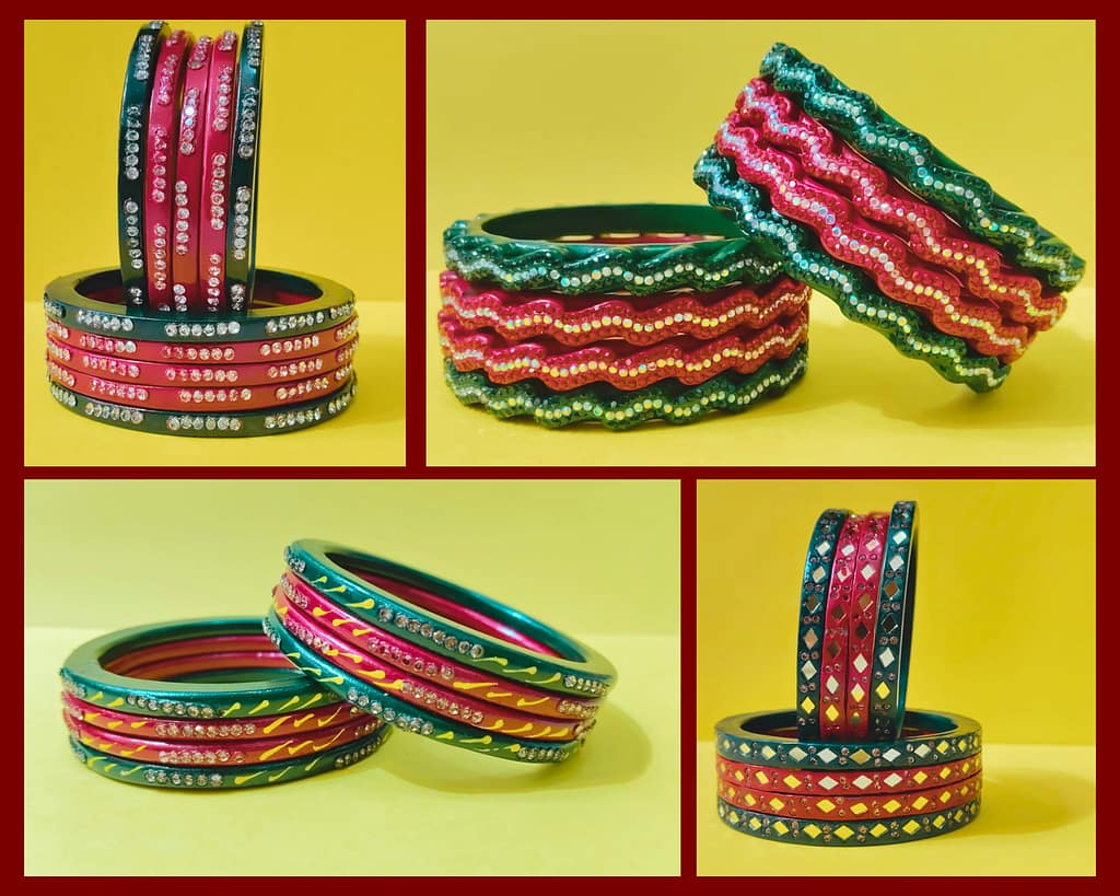 Buy Rajasthani Bangles now from Ayush kangan Store.