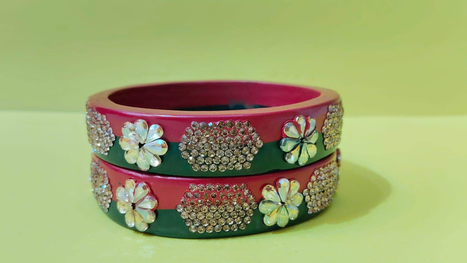 Red and Green bangles